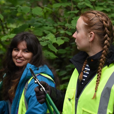 BHS Volunteers Smiling